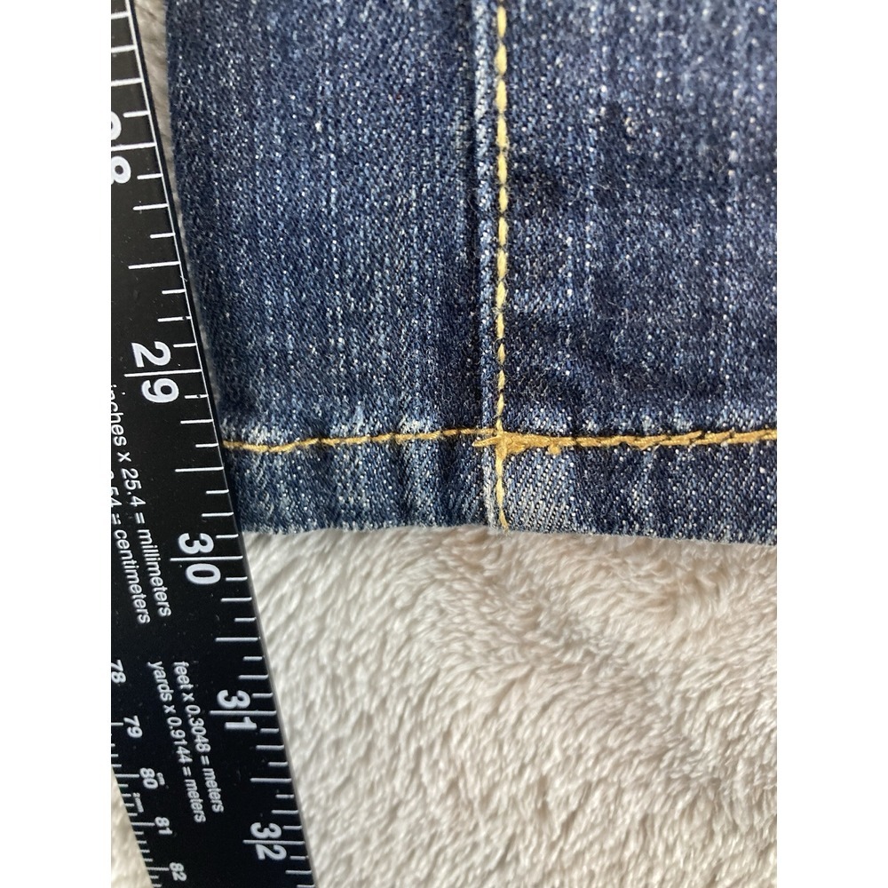 DNKY Jeans‎ Womens Size 5 Low Rise Straight Stretch Denim Blue - Picture 10 of 14
